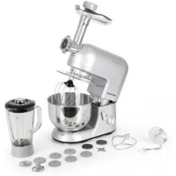Klarstein Robot de cocina multifunción batidora, amasadora, picadora, licuadora.