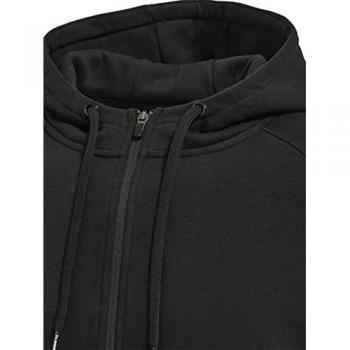 Hummel Red Classic Full Zip Hoodie Black