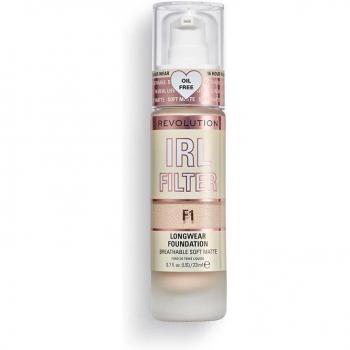 Makeup Revolution IRL Filter Long-Lasting Mattifying Foundation Shade F1 23 ml