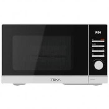 Microondas Teka 25 Litros con Grill, 1000 W, Plato Giratorio Blanco