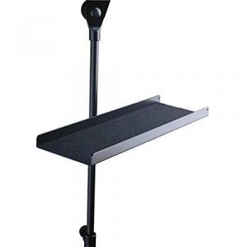 K&M 12218 Black Aluminum Music and Instrument Tray