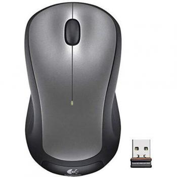 Logitech M310 Ratón Inalámbrico, 2,4 GHz con Nano Receptor USB, Seguimiento Óptico de 1000 DPI, Batería para 18 meses, Ambidiestro, Compatible con PC, Mac, Portátil, Chromebook - Gris