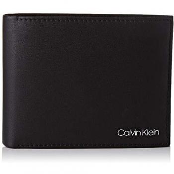 Calvin Klein - United 10cc + Coin, Carteras Hombre, Negro