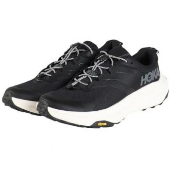 HOKA Men's Transport Hiking Sneakers - Black/Alabaster, Size 8.5