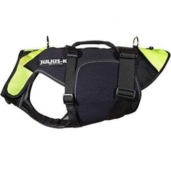Julius-K9 16SWM-IDC-L Arnés de perro multifuncional IDC, L, Negro y Amarillo