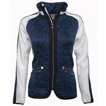 Peak Mountain - Chaqueta Mujer ASPHERE-Marina/Blanco-XL