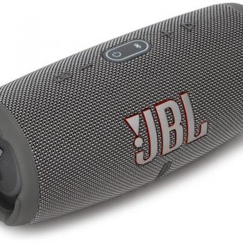 JBL Charge 5 Portable Bluetooth Speaker, Grey