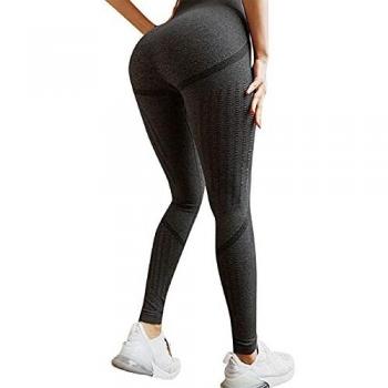 Voqeen Pantalones de Adelgazantes Mujer Leggins Reductores Adelgazantes Leggings de Yoga Tie-Dye Anticeluliticos Cintura Alta Mallas Fitness Push Up para Deporte Mallas