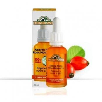 Aceite De Rosa Mosqueta 100% PURO antiarrugas y regenerante, Corpore Sano, 30 ml