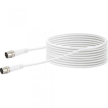 Cabo Coaxial Schwaiger KDAK100 532, 10m, Tipo F, Blindado 10 dB, Conectores Rápidos