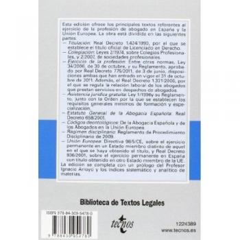 Abogados: Ejercicio de la profesión en España y la Unión Europea