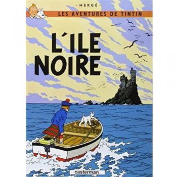 Álbum de Cómic Las Aventuras de Tintín T7: La Isla Negra - Edición Original de Hergé