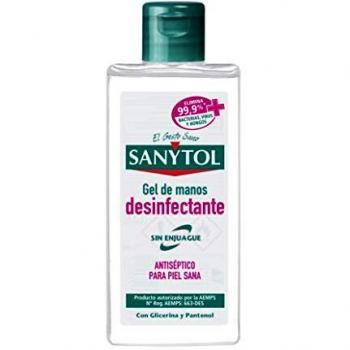 Sanytol - Gel De Manos Desinfectante Hidroalcohólico, Sin Enjuague, Hipoalergénico, 75 Mililitro