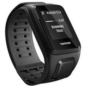 TomTom Runner2 - Reloj deportivo, color negro / gris, talla L