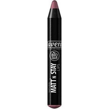 lavera Pintalabios Natural Matt'n Stay Lips -Matt‘n Rose 01- Lipstick ∙ Barra de Labios ∙ Efecto mate irresistible ✔ Cosmética Natural ✔ Bio ✔ Maquillaje Organico 100% Certificado