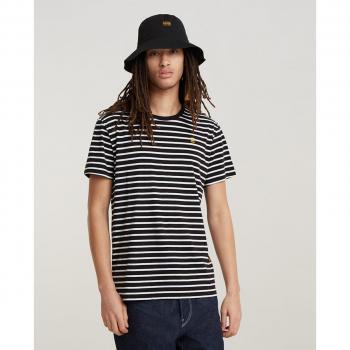 Camiseta Stripe blanco y negro de G-Star Raw