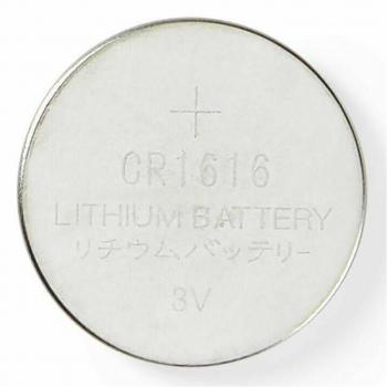 Baterías CR1616 3V - Paquete de 5 Pilas de Botón para Relojes y Mando a Distancia Maxtech