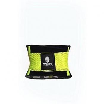 Tecnomed - Faja Amarillo Neón 00007-S, Unisex