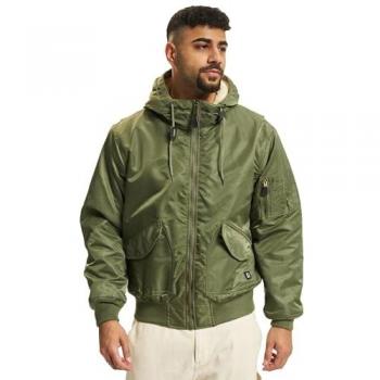 Chaqueta Brandit CWU Hooded Verde 5XL para hombre