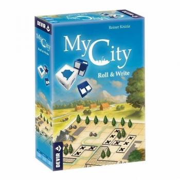 Devir My City Roll & Write Juego de Mesa