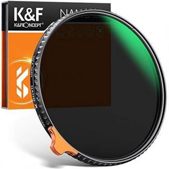 K&F Concept Filtro ND Variable 82mm ND2-400