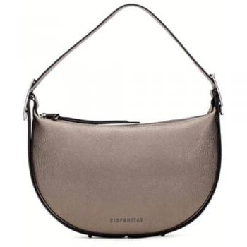 Bolso de Mano Metalizado para Mujer Hispanitas en Color Acero, Modelo BI243530