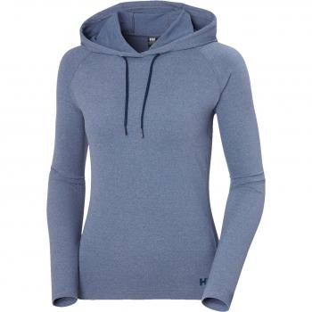Helly Hansen Women's Verglas Light Ultra Soft Hoodie - Blue Ocean