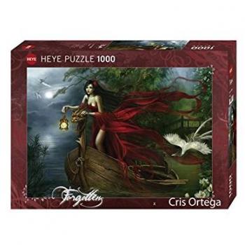 Heye 1000-Piece Standard Puzzle - Cris Ortega: Swans
