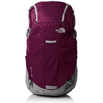 North Face Aleia 32 Rc - Mochila para mujer, color morado / plateado, talla XSS
