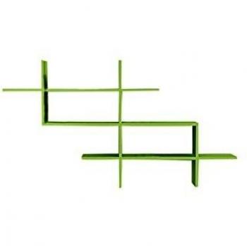 Best Seller Living Estantería De Pared Halic Verde