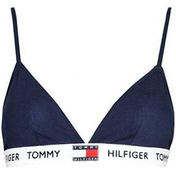 Tommy Hilfiger Padded Triangle BHS y Sport-BHS Femmes Marine - Sujetador triangular sin aros marine S