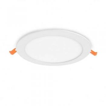 Panel LED Encastrable Blanco 24W 3000K IP40 Ø300mm - Garantía 5 Años