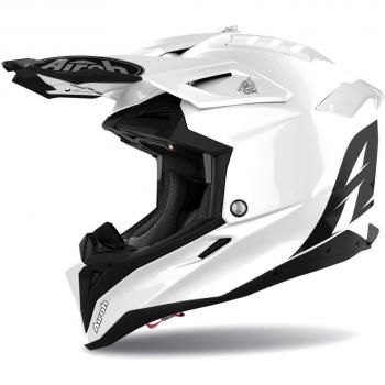 Airoh Casco de Cross Aviator 3 Blanco XXL
