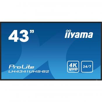Monitor Profesional iiyama LH4341UHS-B2 de 42.5 con resolución 4K Ultra HD y procesador Android 8.0