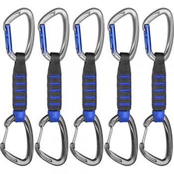 Mammut 5ER Pack Crag EXPRESSSET - Cinta, Unisex Adulto, Plateado