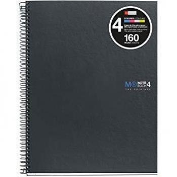 Miquelrius 2140 - Cuaderno 4 Colores, A5, 160 Hojas, Horizontal