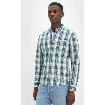 Camisa Levis Battery Cuadros Verde para Hombre