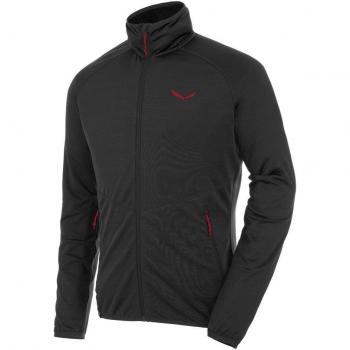 Salewa Puez Grid Pl M Fz - Sudadera para hombre, color negro, talla 52/XL