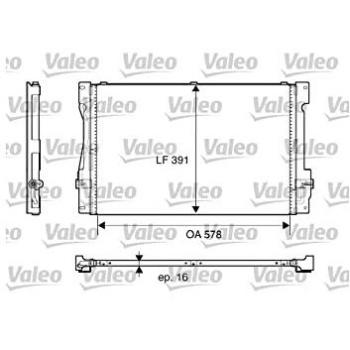 Condensador de aire acondicionado VALEO 817675, tipo: condensador, marca: Valeo, modelo: 817675