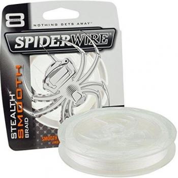 Spiderwire - Gris Liso 8 - TRANS - 150M - Translúcido, 150 m/0.20 mm