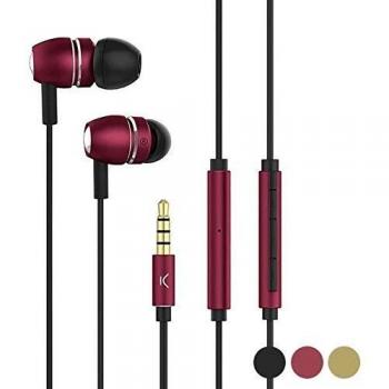 BigBuy Tech S1902510 Auriculares con Microfono Go & Play Sky Aluminio