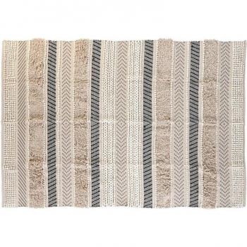 ALFOMBRA ALGODÓN 230x160x1 - 1600 gr BEIGE