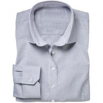 Brook Taverner Women's Mirabel Stripe Oxford Formal Shirt