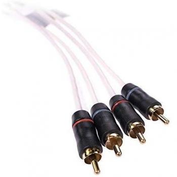 FUSION 010-12619-00 MS-FRCA12 PREMIUM 12FT 4-WAY SHIELDED RCA CABLE