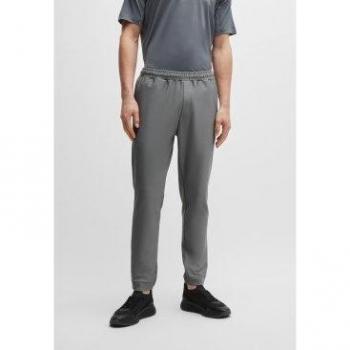 Pantalón largo BOSS Green Hicon Active gris oscuro para hombre