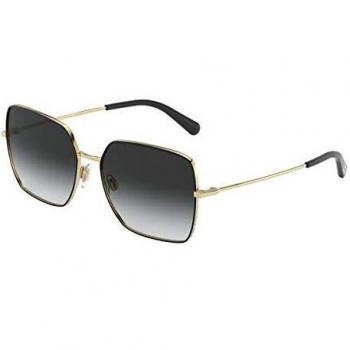 Dolce & Gabbana Women's 0DG2242 Sunglasses, opacity, GOLD/BLACK,