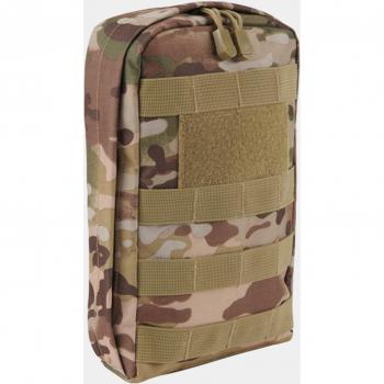 Brandit Molle Snake Tactical Pouch - Camo Brown Beige Unisex