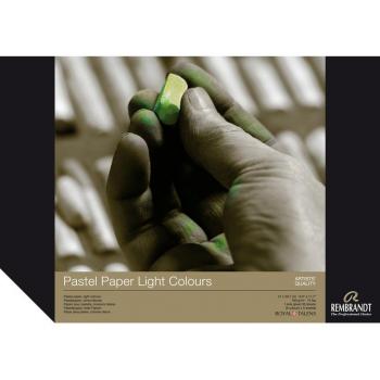 Bloc Encolado para Pastel Rembrandt Multicolor 160 grms, 30 Hojas, 21 x 29.7 cms, A4