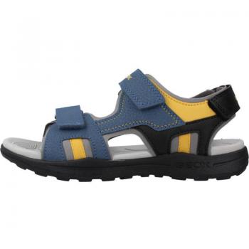 Sandalias de Niño GEOX J VANIETT C4B2G AVIO-DK YELLOW y J VANIETT BOY B AZUL, características: diseño cómodo, suela transpirable, material resistente al agua, cierre