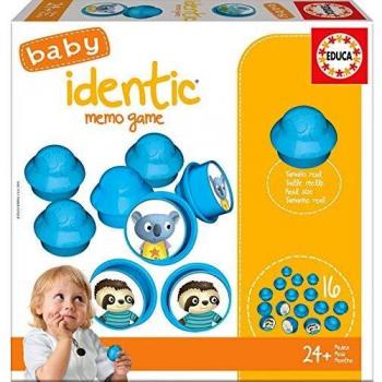 Educa - Baby Identic Memo Game Juego Educativo de Memoria para Bebés, Multicolor